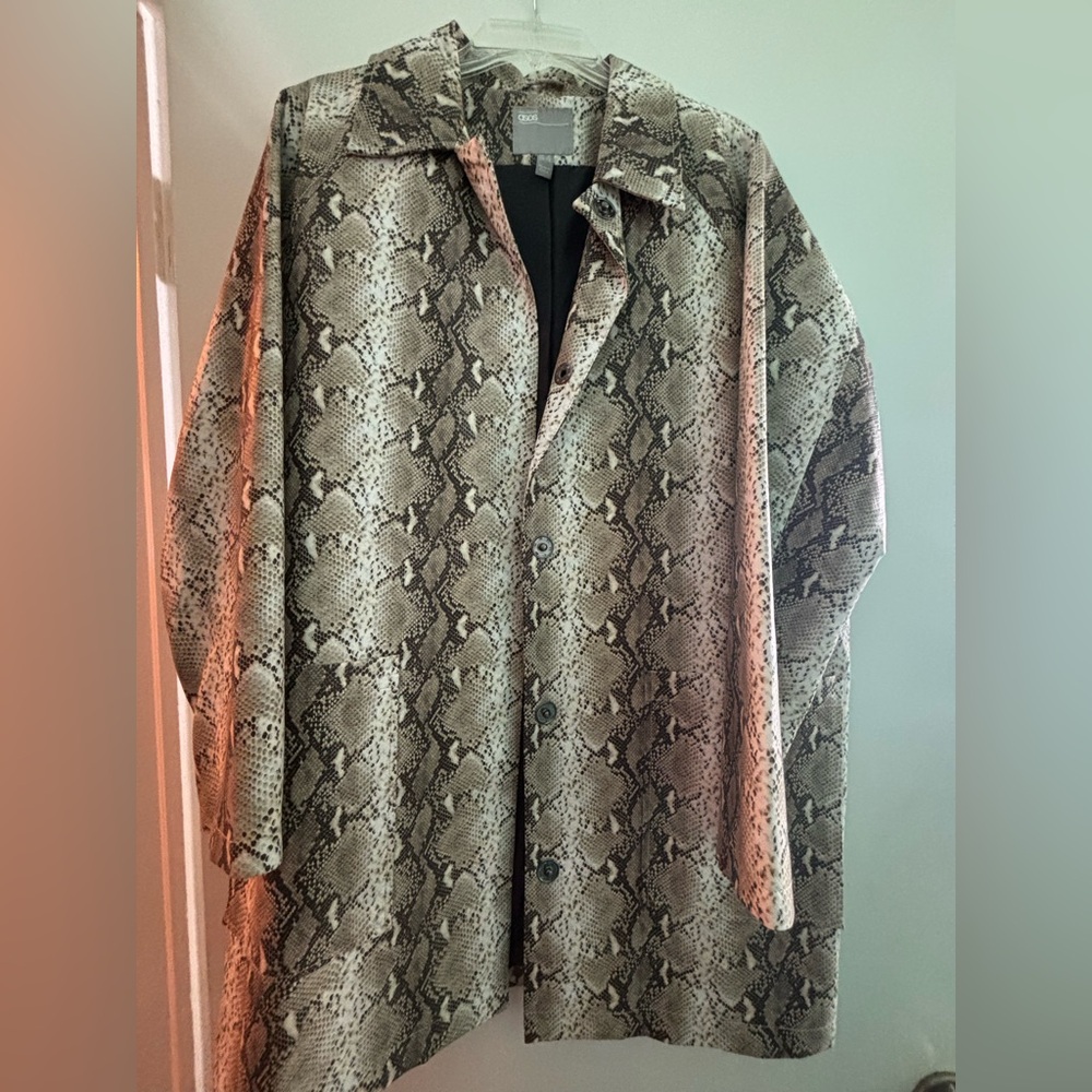 ASOS Women’s Snakeskin Coat